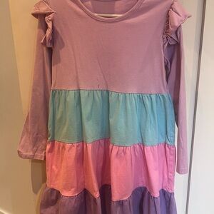 Colorful Kids Casual Dress